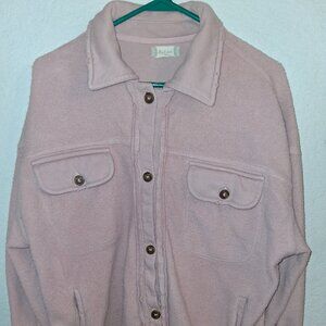 Altar'd State Fleece Button up Size XS